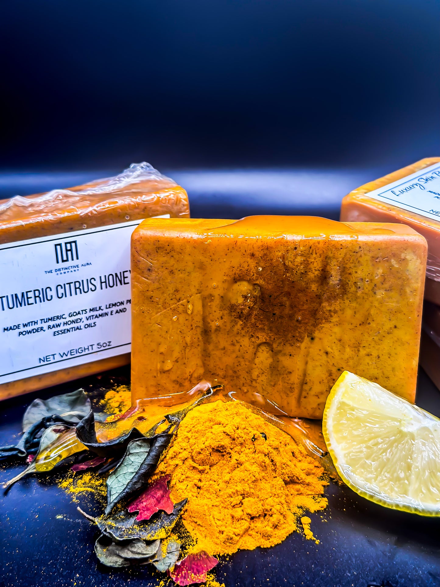 TURMERIC CITRUS HONEY | LUXURY SKIN BAR SOAP