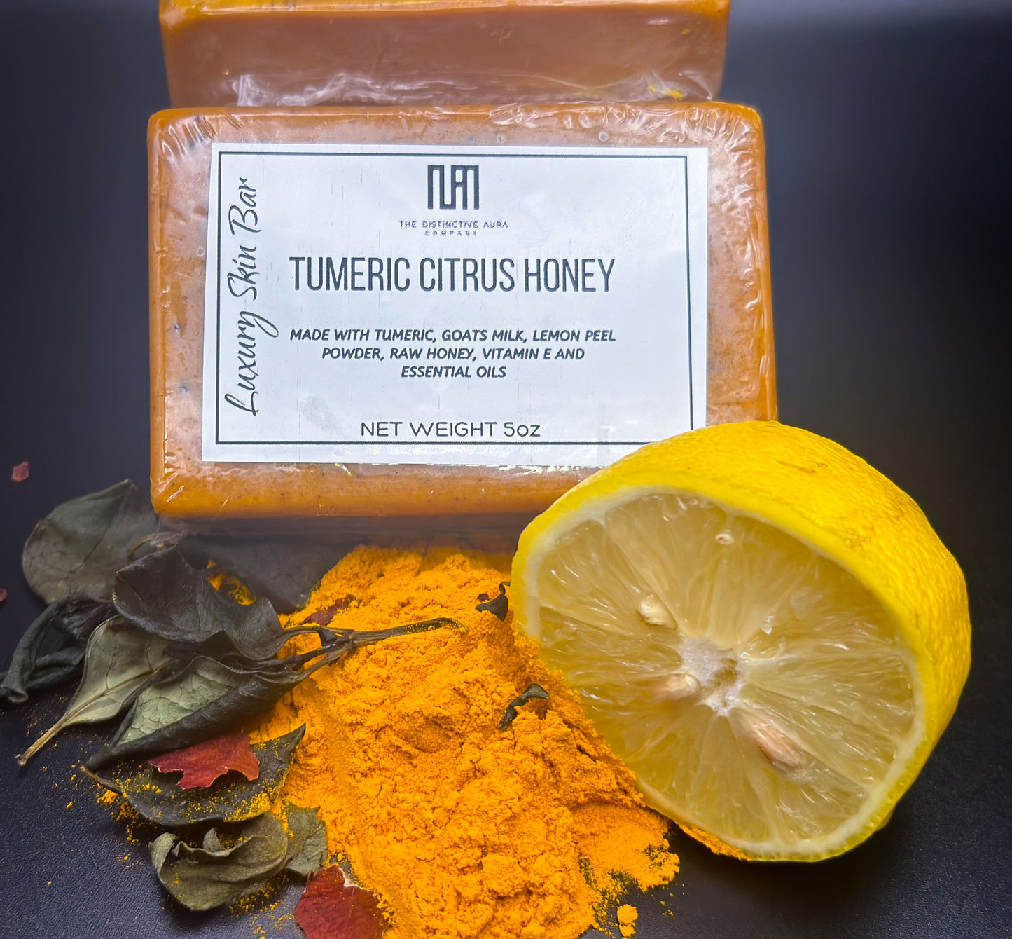 TURMERIC CITRUS HONEY | LUXURY SKIN BAR SOAP