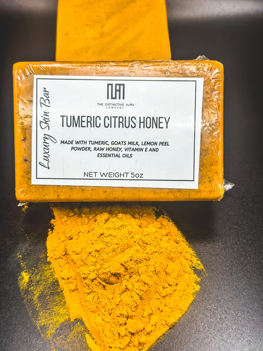 TURMERIC CITRUS HONEY | LUXURY SKIN BAR SOAP