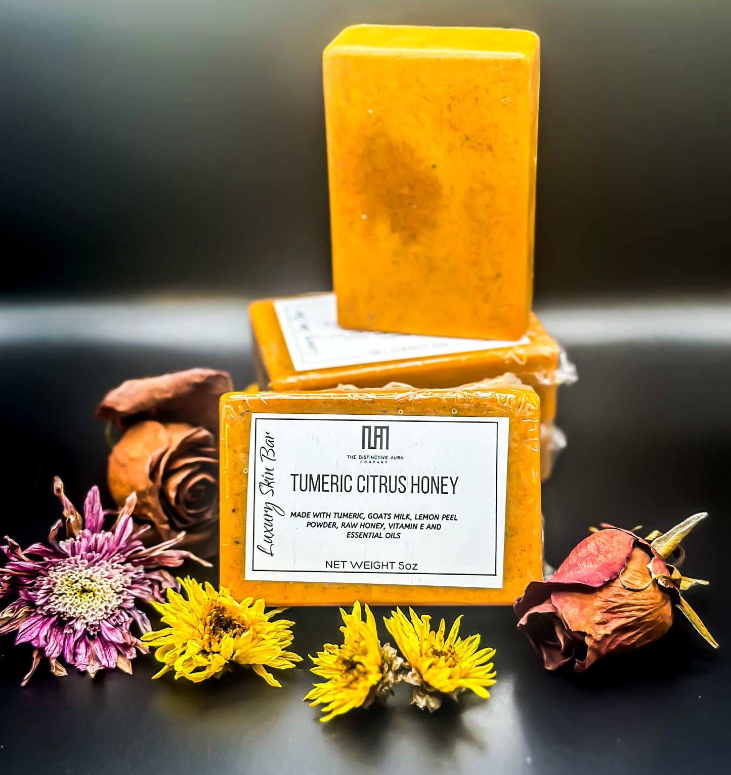 TURMERIC CITRUS HONEY | LUXURY SKIN BAR SOAP